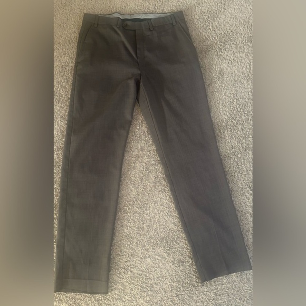 Men’s used Michael Khors dress slacks brown size 36 * 32 Pre own items are as is